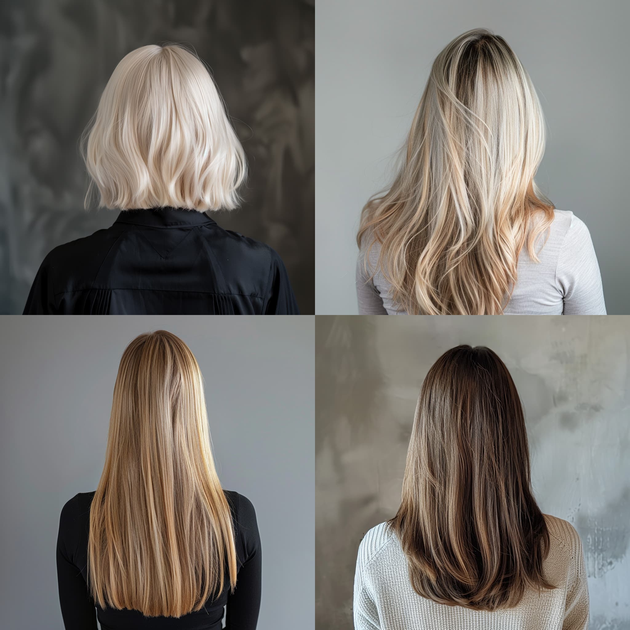 Individuality hair styling